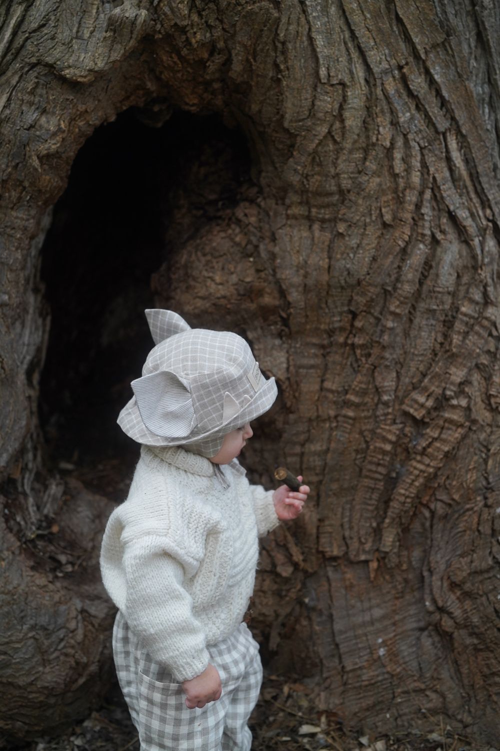 【オーダー会】'WILD BOAR' LINEN HAT [SHOMKA]【2026年5月初旬以降順次発送】