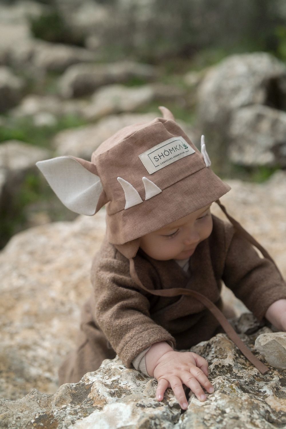 【オーダー会】'WILD BOAR' LINEN HAT [SHOMKA]【2026年5月初旬以降順次発送】