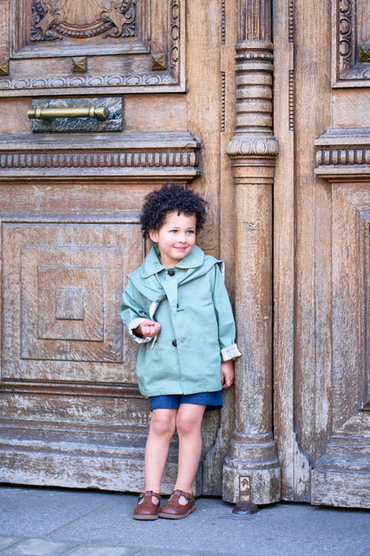 Short SEVRES - linen blue [Maison Marelle] (26SS)