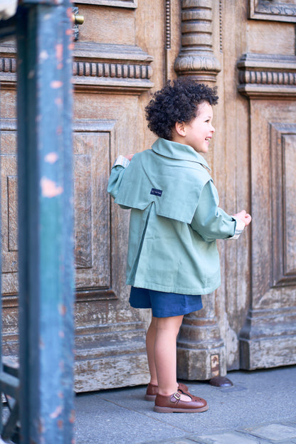 Short SEVRES - linen blue [Maison Marelle] (26SS)