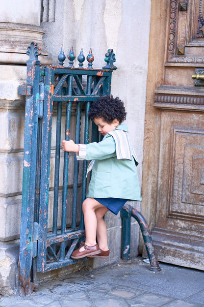 Short SEVRES - linen blue [Maison Marelle] (26SS)