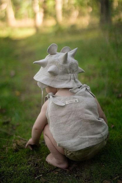 【オーダー会】'HEDGEHOG' LINEN HAT [SHOMKA]【2026年5月初旬以降順次発送】