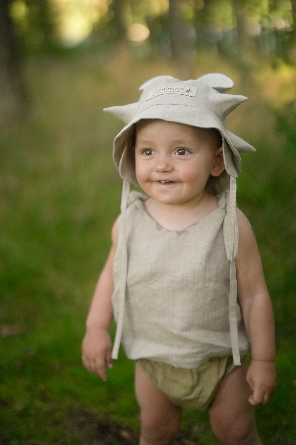 【オーダー会】'HEDGEHOG' LINEN HAT [SHOMKA]【2026年5月初旬以降順次発送】