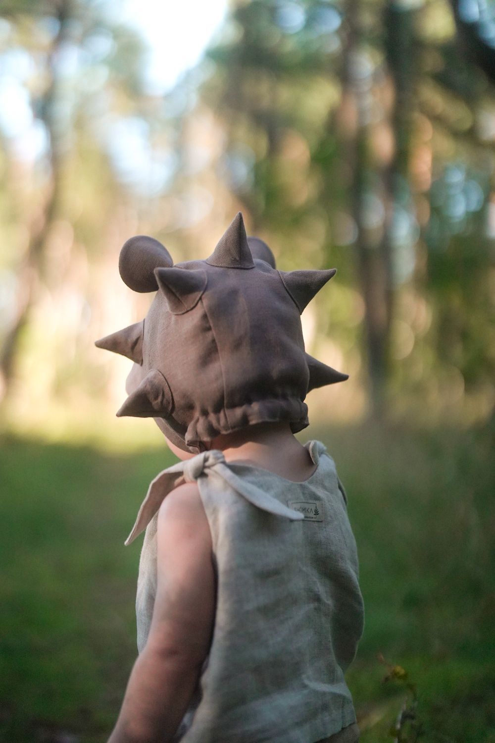 【オーダー会】'HEDGEHOG' LINEN BONNET [SHOMKA]【2026年5月初旬以降順次発送】