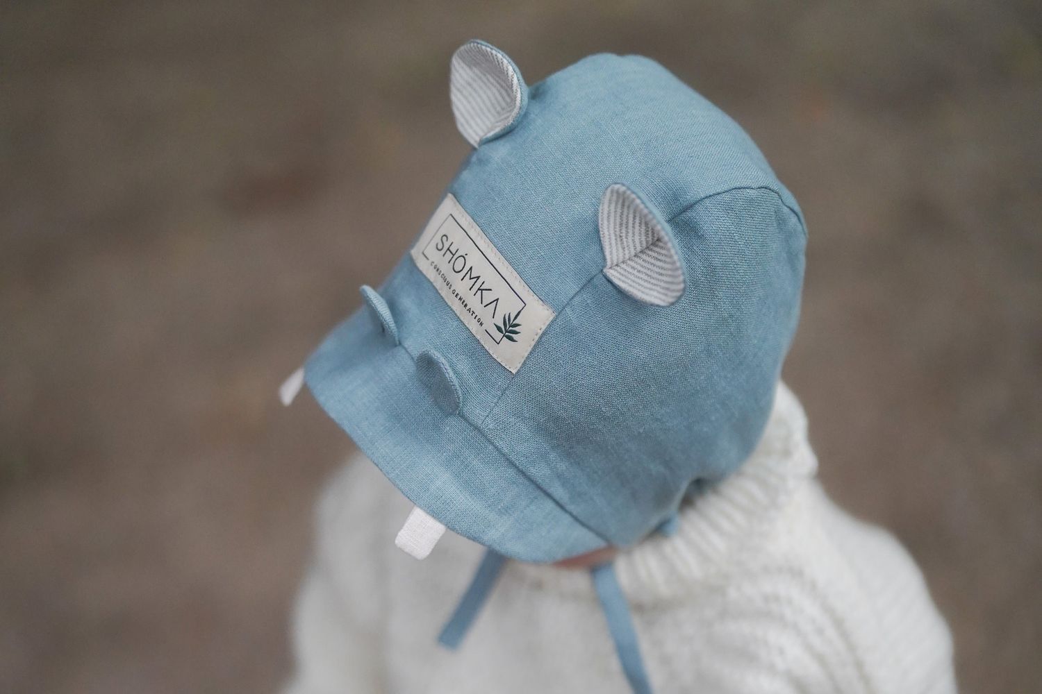 【オーダー会】'HIPPO' LINEN BONNET [SHOMKA]【2026年5月下旬以降順次発送】