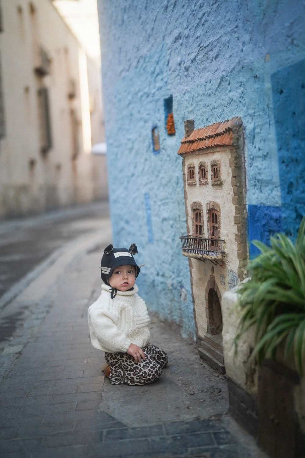【オーダー会】'SCOTTISH FOLD CAT' LINEN BONNET [SHOMKA]【2026年5月初旬以降順次発送】