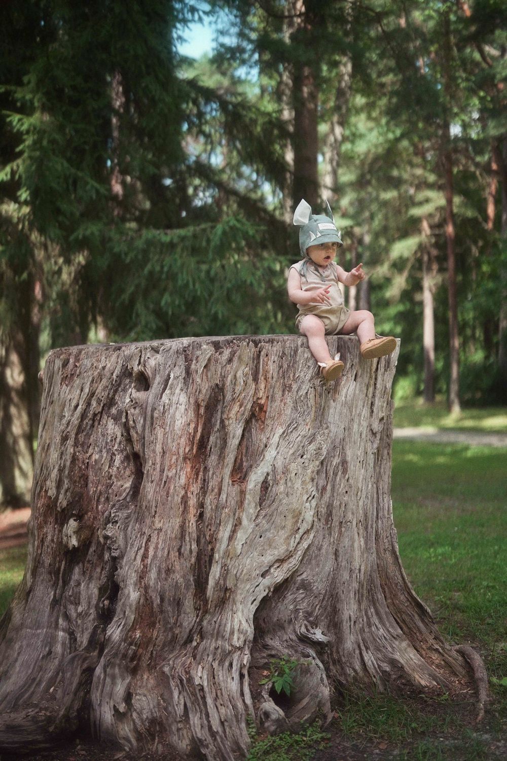 【オーダー会】'WILD BOAR' LINEN BONNET [SHOMKA]【2026年5月初旬以降順次発送】