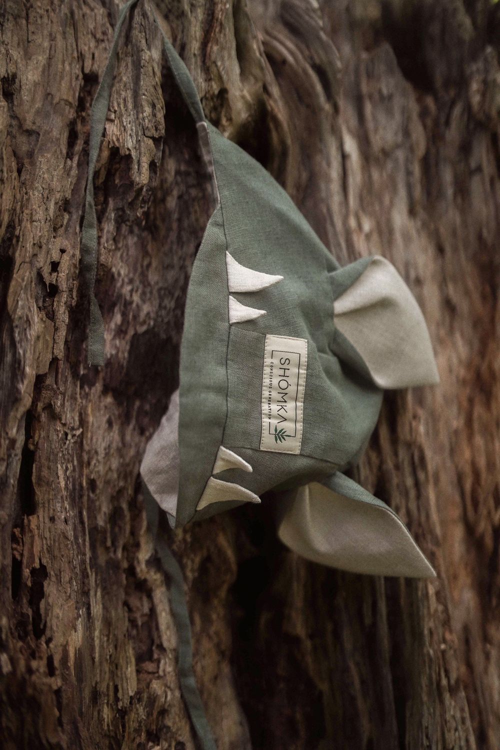 【オーダー会】'WILD BOAR' LINEN BONNET [SHOMKA]【2026年5月下旬以降順次発送】