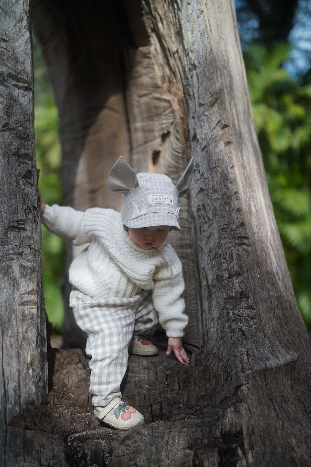 【オーダー会】'WILD BOAR' LINEN BONNET [SHOMKA]【2026年5月下旬以降順次発送】