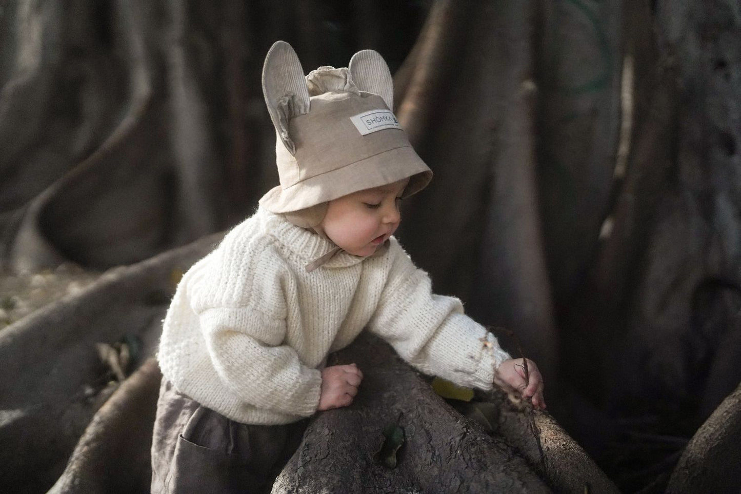 【オーダー会】'DONKEY' LINEN HAT [SHOMKA]【2026年5月初旬以降順次発送】