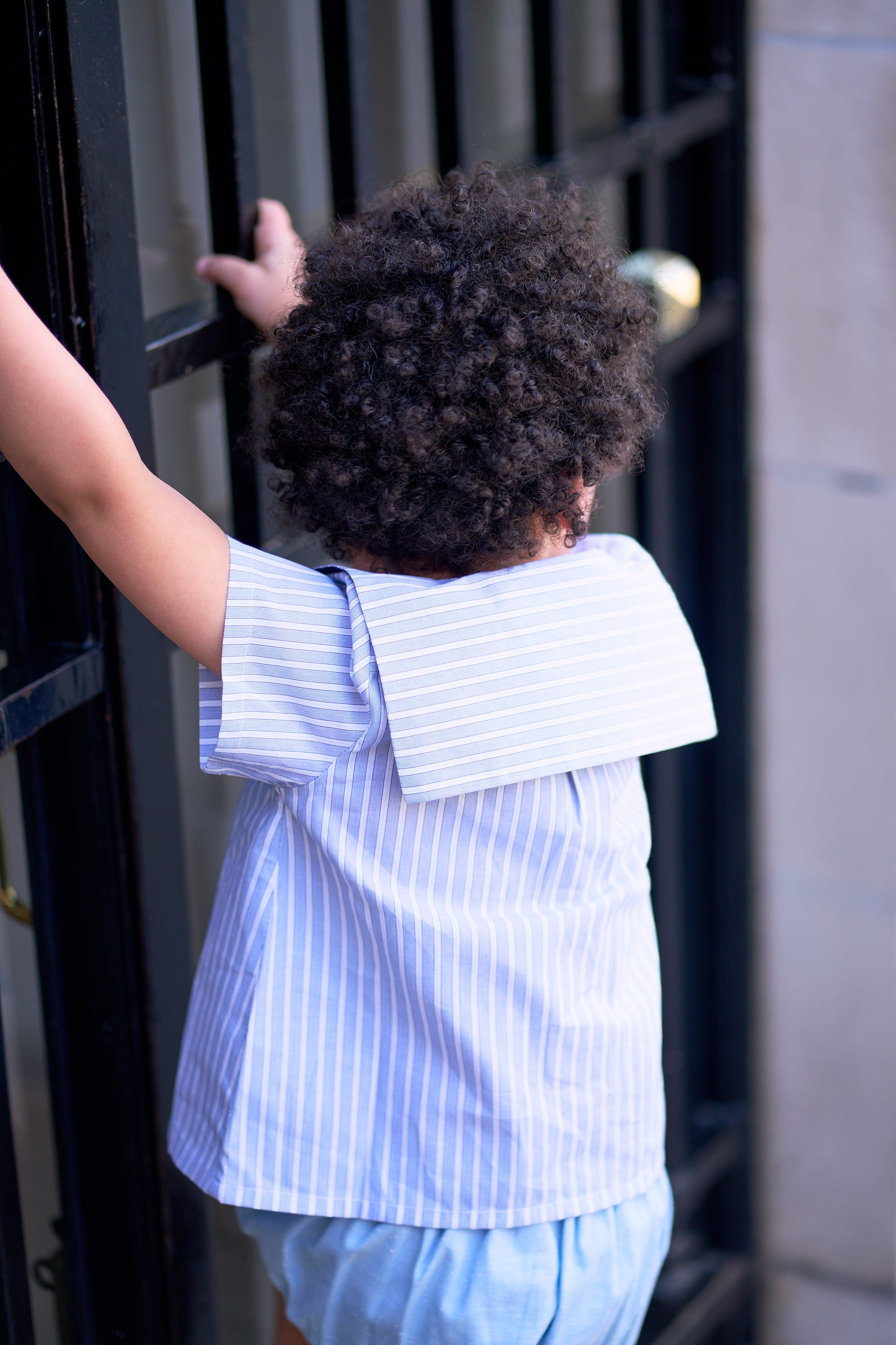 Shirt MONCEAU - blue stripes [Maison Marelle] (26SS)