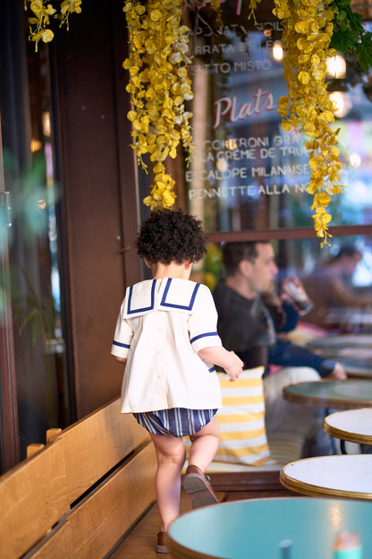 Blouse MAGELLAN - cream [Maison Marelle] (26SS)