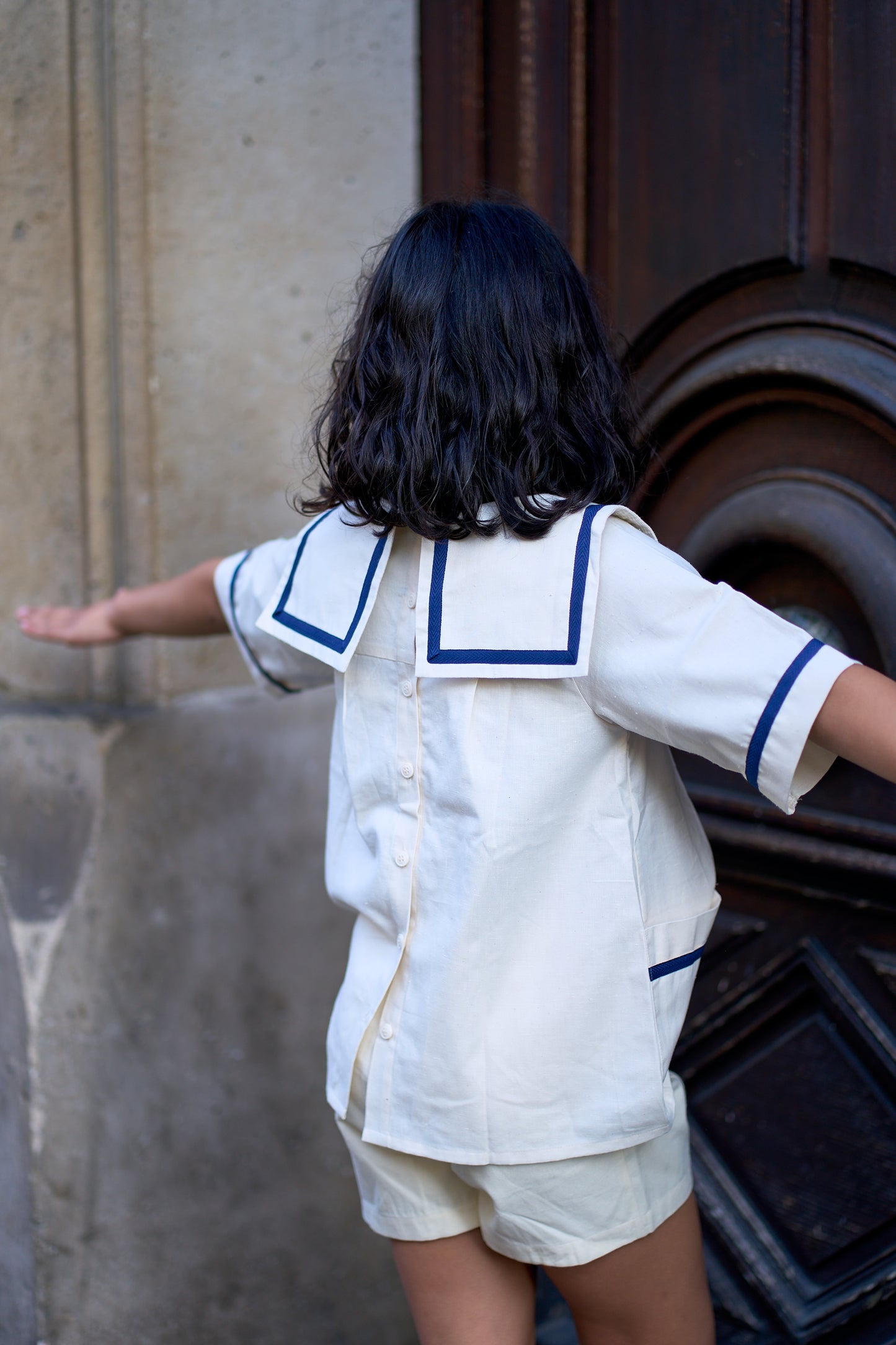 Blouse MAGELLAN - cream [Maison Marelle] (26SS)