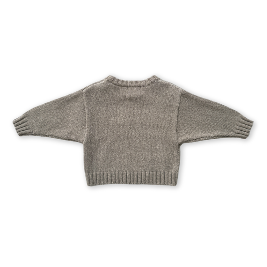 Merino Everyday Pull Over - Grey [GROWN](25W)