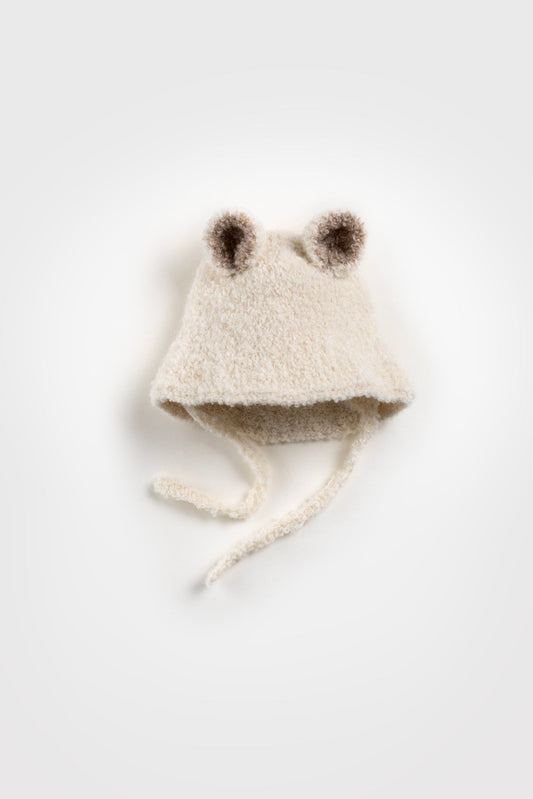 Bucket Bear Hat - Cream/Beige  [GANG OF KIDS / ギャングオブキッズ]