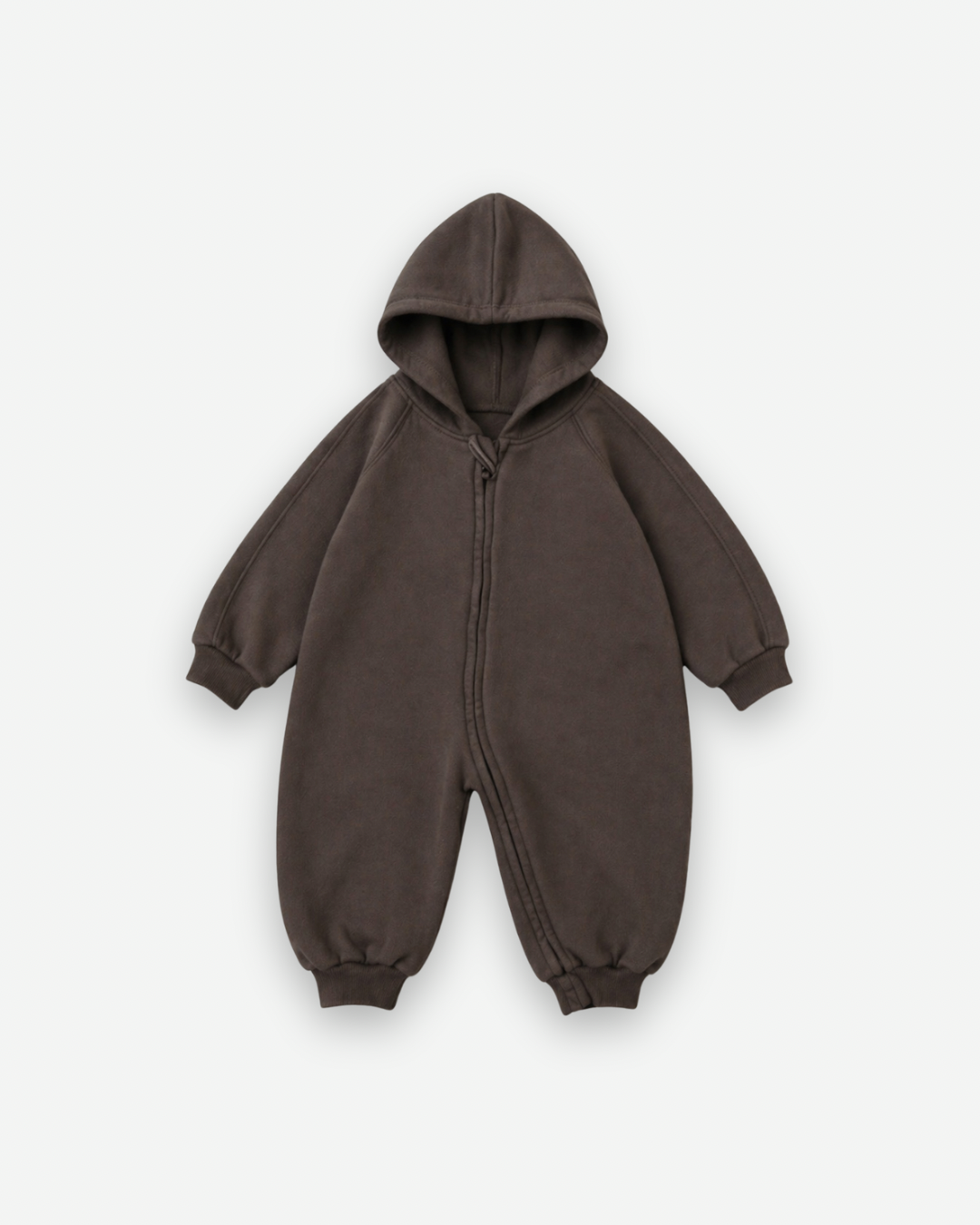 Organic French terry suit - Brown [EARTH THE ARCHIVE] (26AW)