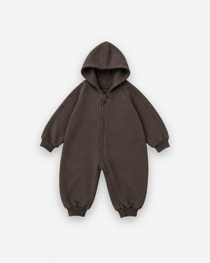 Organic French terry suit - Brown [EARTH THE ARCHIVE] (26AW)