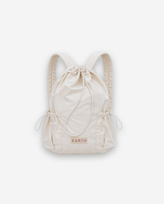 Light weight back pack - Cream [EARTH THE ARCHIVE] (26AW)