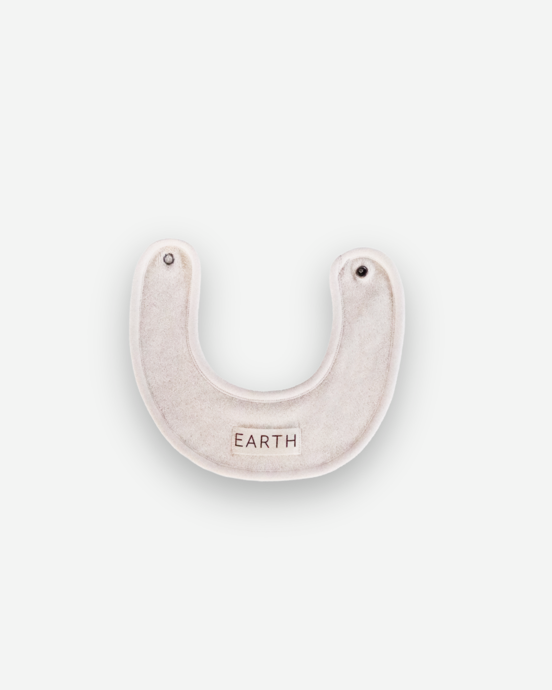 Organic new born bib - Ecru Cream [EARTH THE ARCHIVE] (26AW)