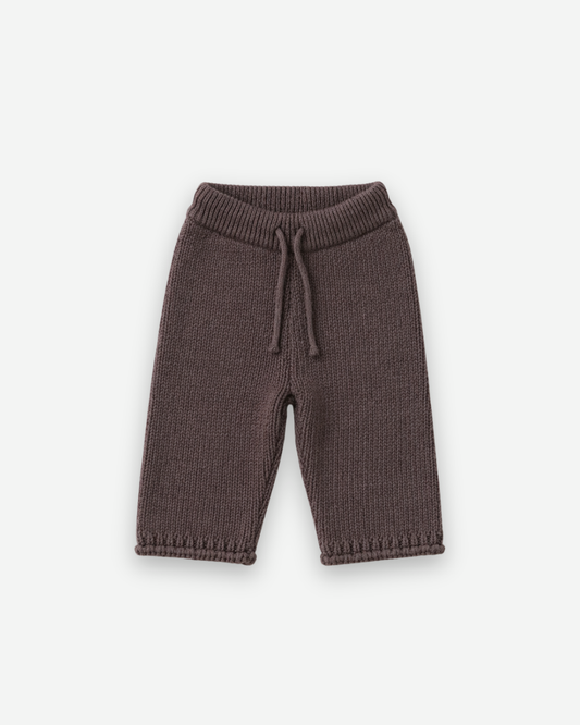 Knit bottom - Brown [EARTH THE ARCHIVE] (26AW)