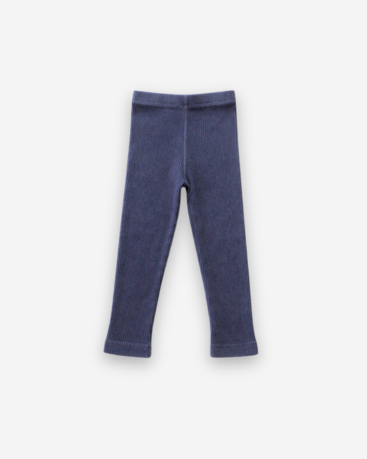 Ribbed pants - Deep Navy [EARTH THE ARCHIVE] (26AW)