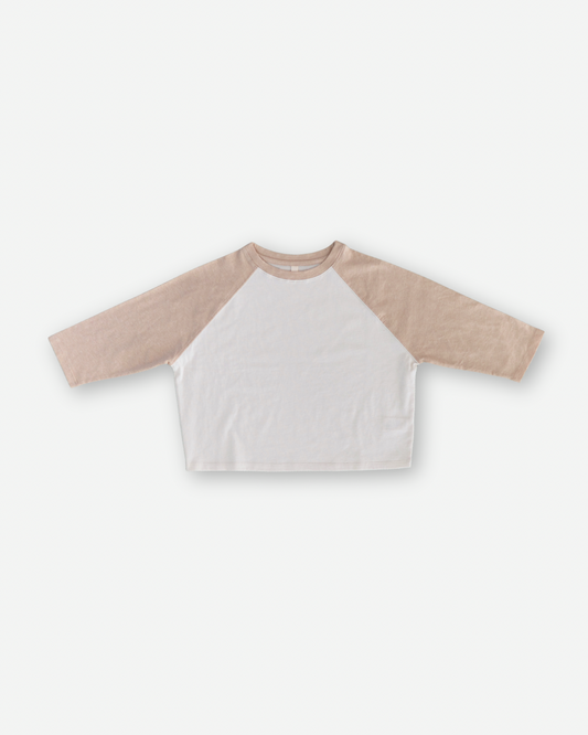 Raglan T-shirt - Cream/Beige [EARTH THE ARCHIVE] (26AW)