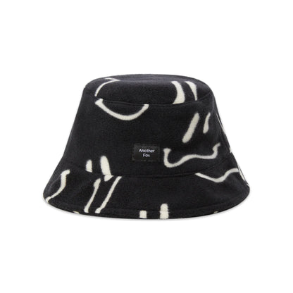 [ANOTHER FOX] WAVY GRIN POLAR FLEECE KIDS BUCKET HAT