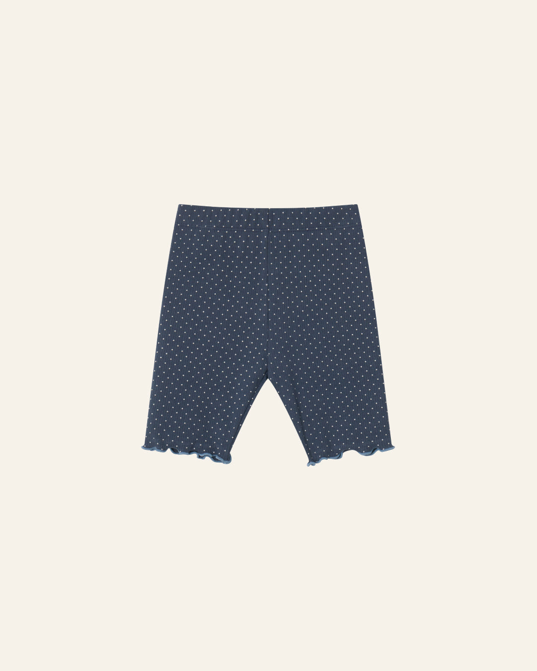 Dot Biker Shorts - Navy [Doucement] (26SS)