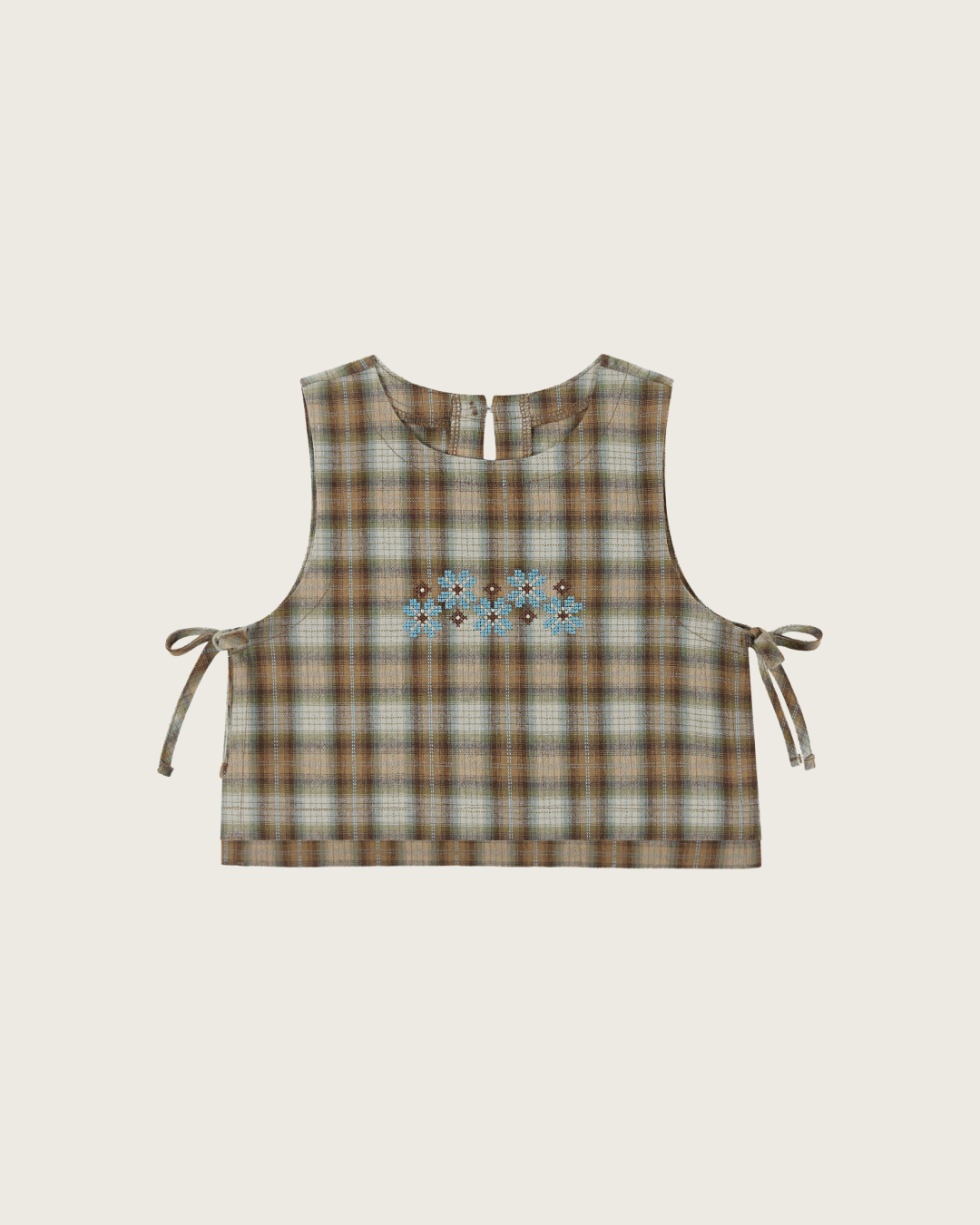 Forest Check Vest  [Doucement] (25AW)【2025年10月下旬以降お届け予定】