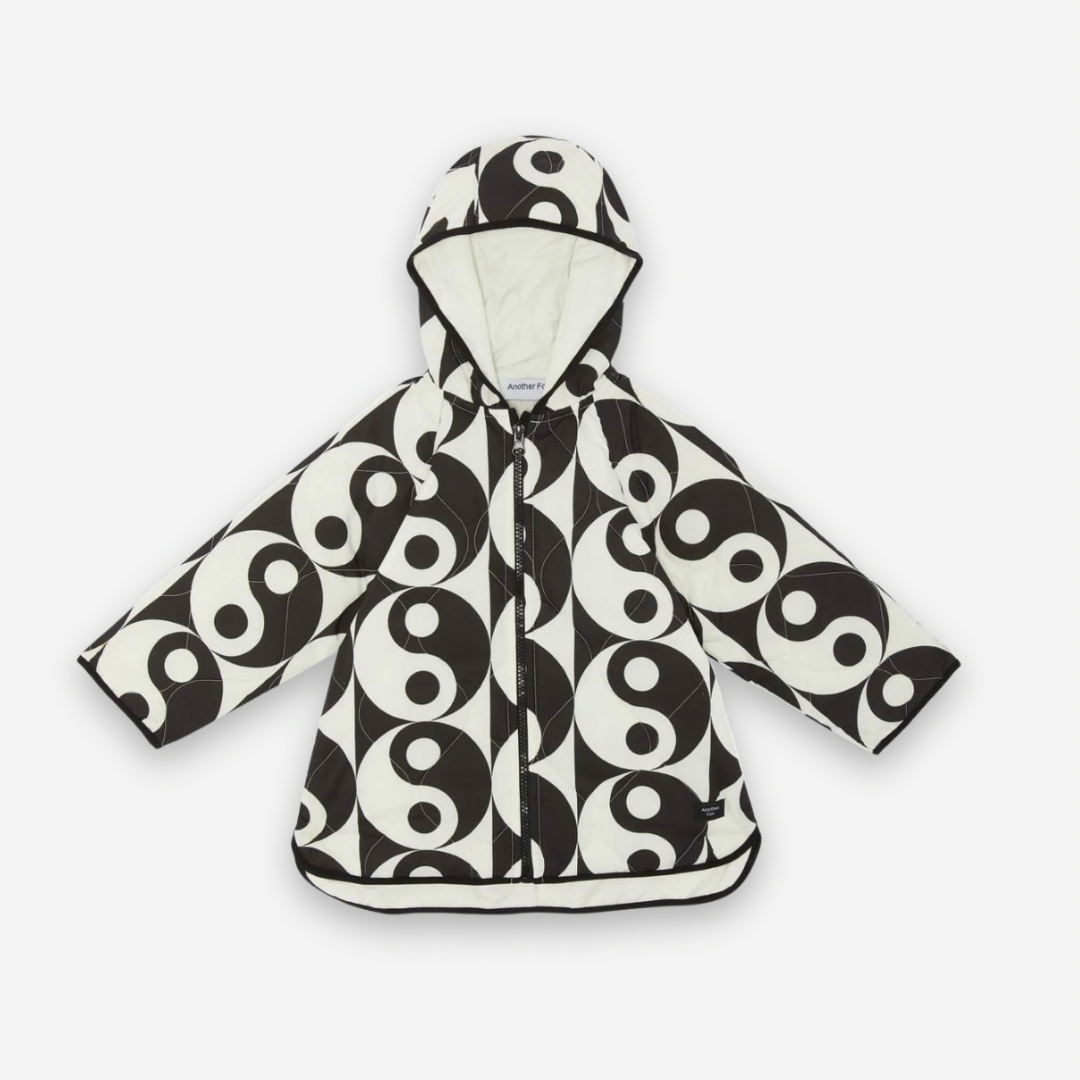 YIN YANG QUILTED KIDS JACKET [Another Fox]