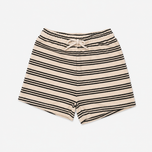 STRIPE TERRY TOWEL KIDS SHORTS [Another Fox]