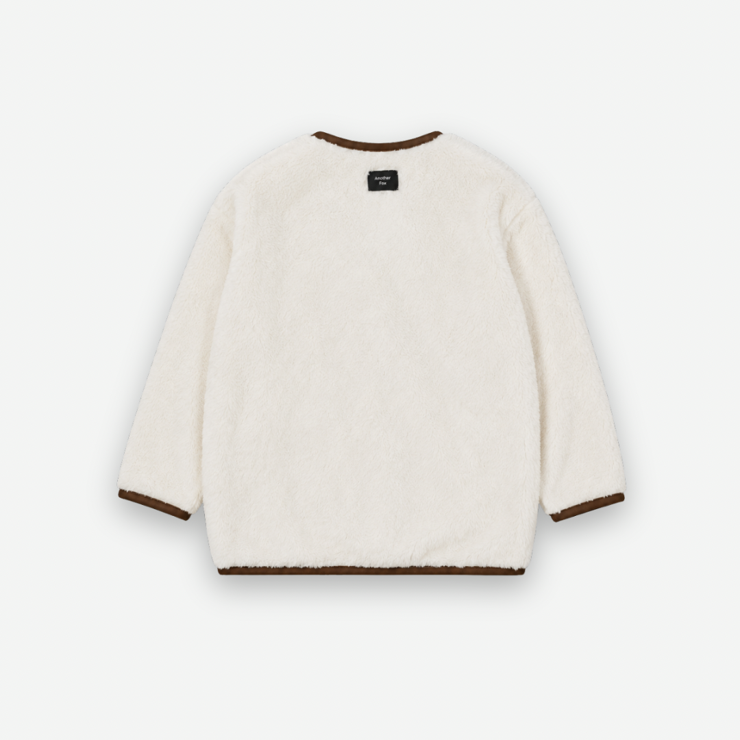 OFF WHITE FLEECE WOMENS CARDIGAN [Another Fox] – anoko.