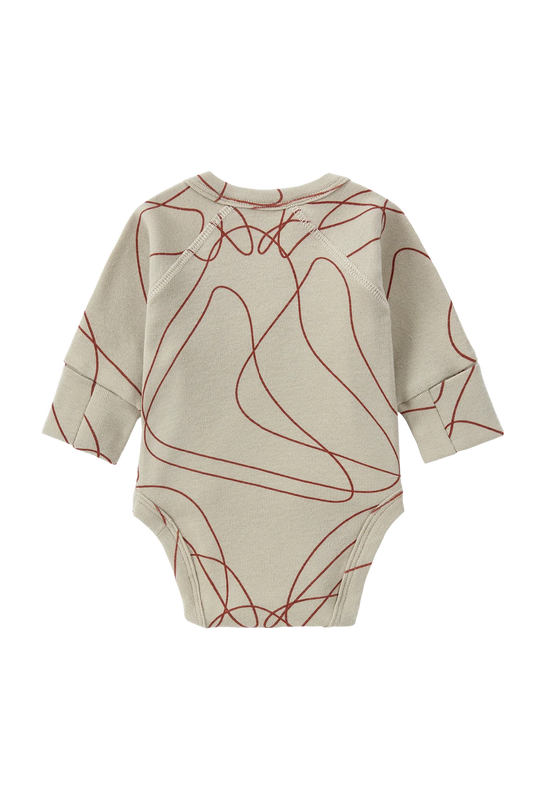 Kimono suit L/S-Ripple Ember [SUSUKOSHI] (AW25)