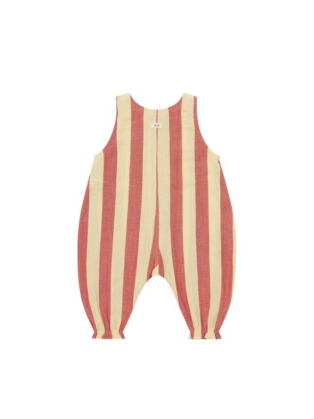 Tomato Stripes Jumpsuit [organic zoo] (26SS)