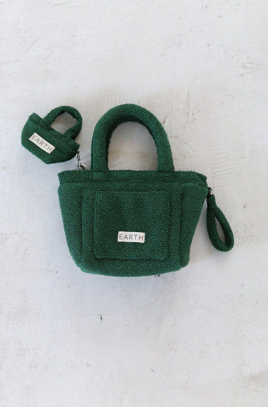Mini Keyring Cooler Bag - Green [EARTH THE ARCHIVE]
