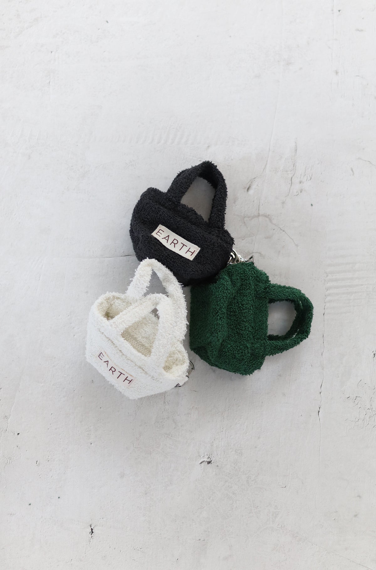 Mini Keyring Cooler Bag - Charcoal [EARTH THE ARCHIVE]