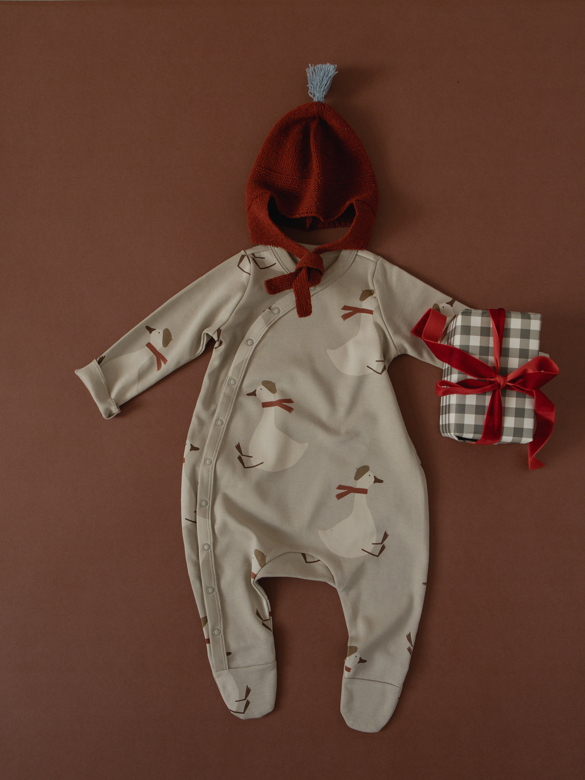 Christmas Goose Suit [Organic Zoo](26XMAS)