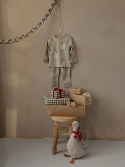 Christmas Goose PJ's [Organic Zoo](26XMAS)