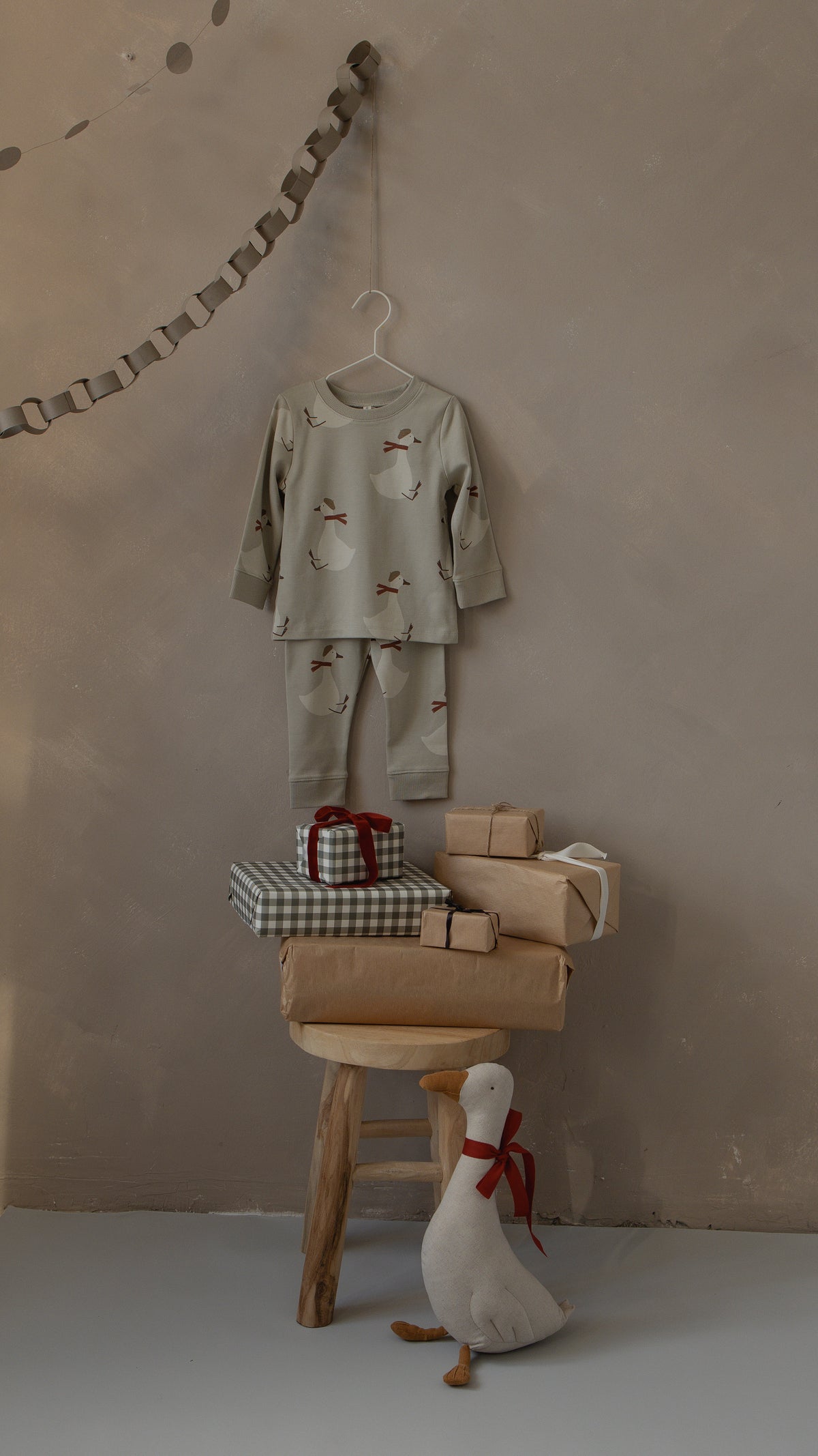Christmas Goose PJ's [Organic Zoo](26XMAS)