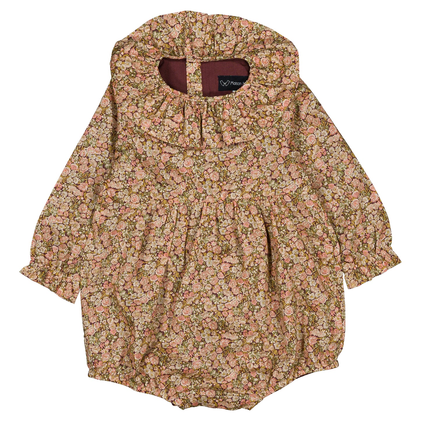 【オーダー会】 Romper DUPLEIX  - Liberty [Maison Marelle](25AW Drop1) 【2025年12月中旬以降発送予定】