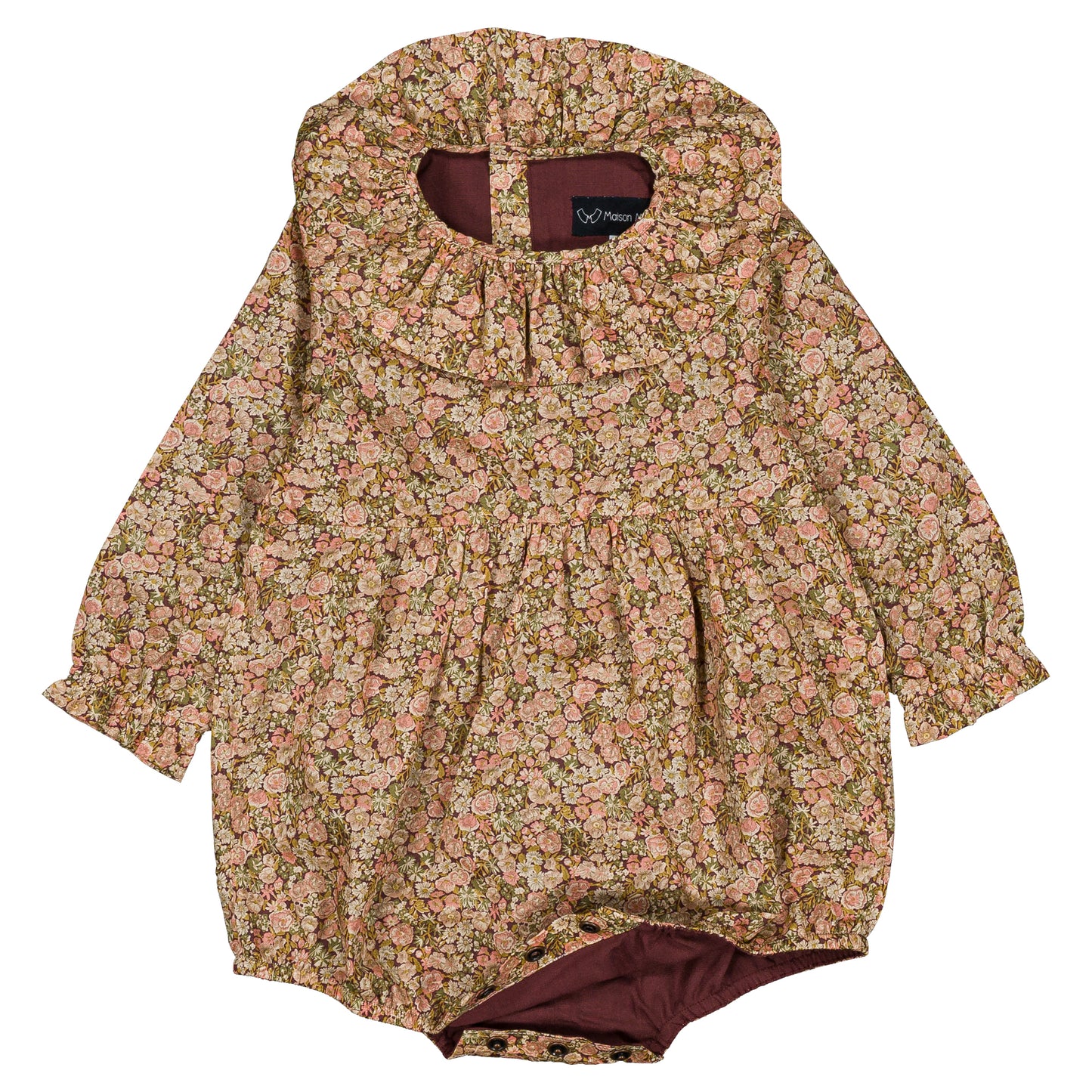 【オーダー会】 Romper DUPLEIX  - Liberty [Maison Marelle](25AW Drop1) 【2025年12月中旬以降発送予定】