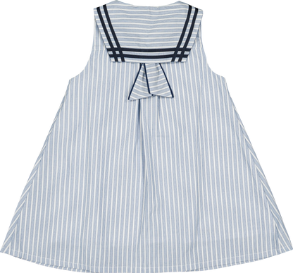 Dress LUCO - ice blue stripes [Maison Marelle] (26SS)