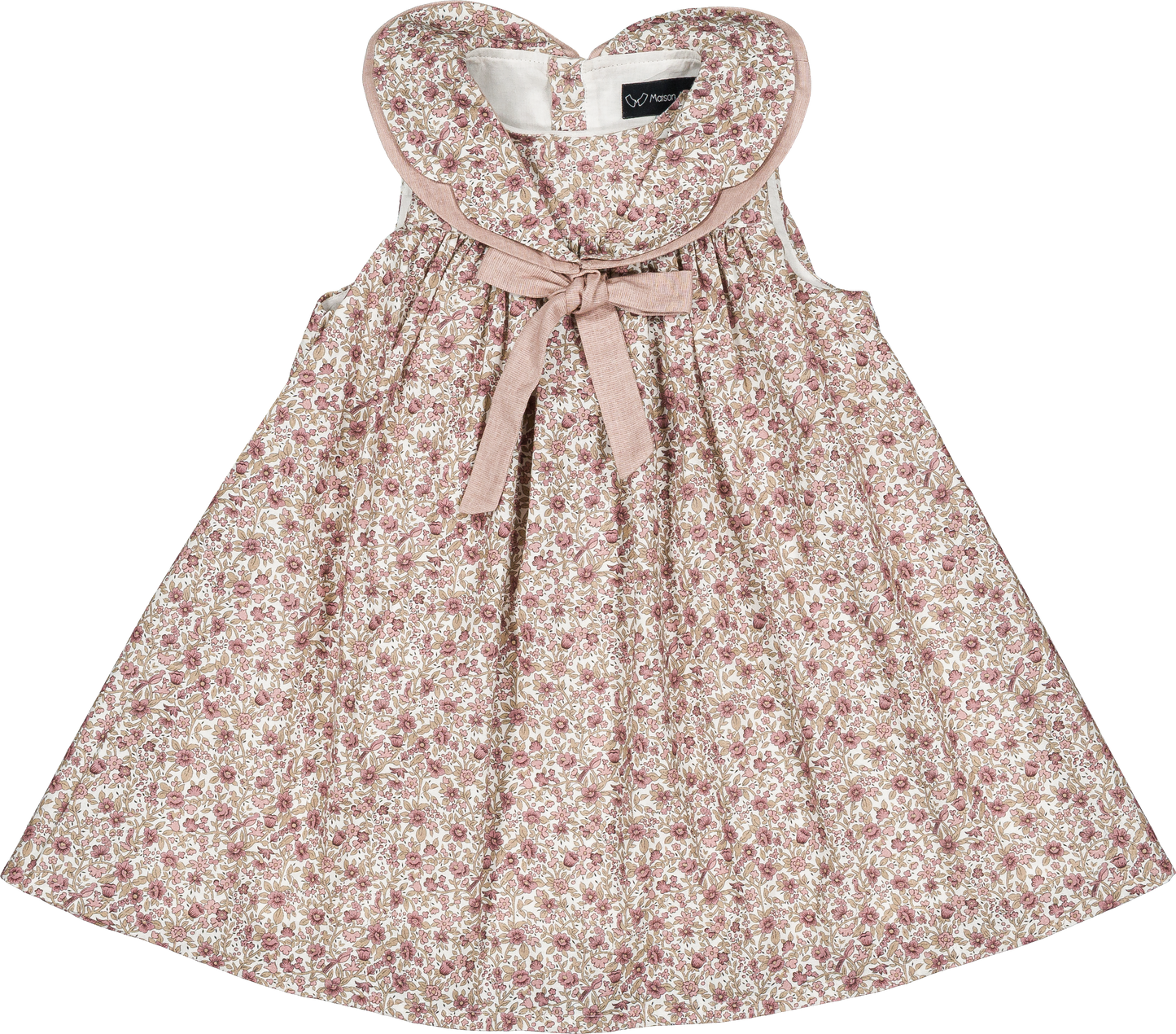 Dress GARNIER - pink flowers [Maison Marelle] (26SS)