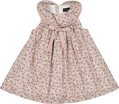 Dress GARNIER - pink flowers [Maison Marelle] (26SS)