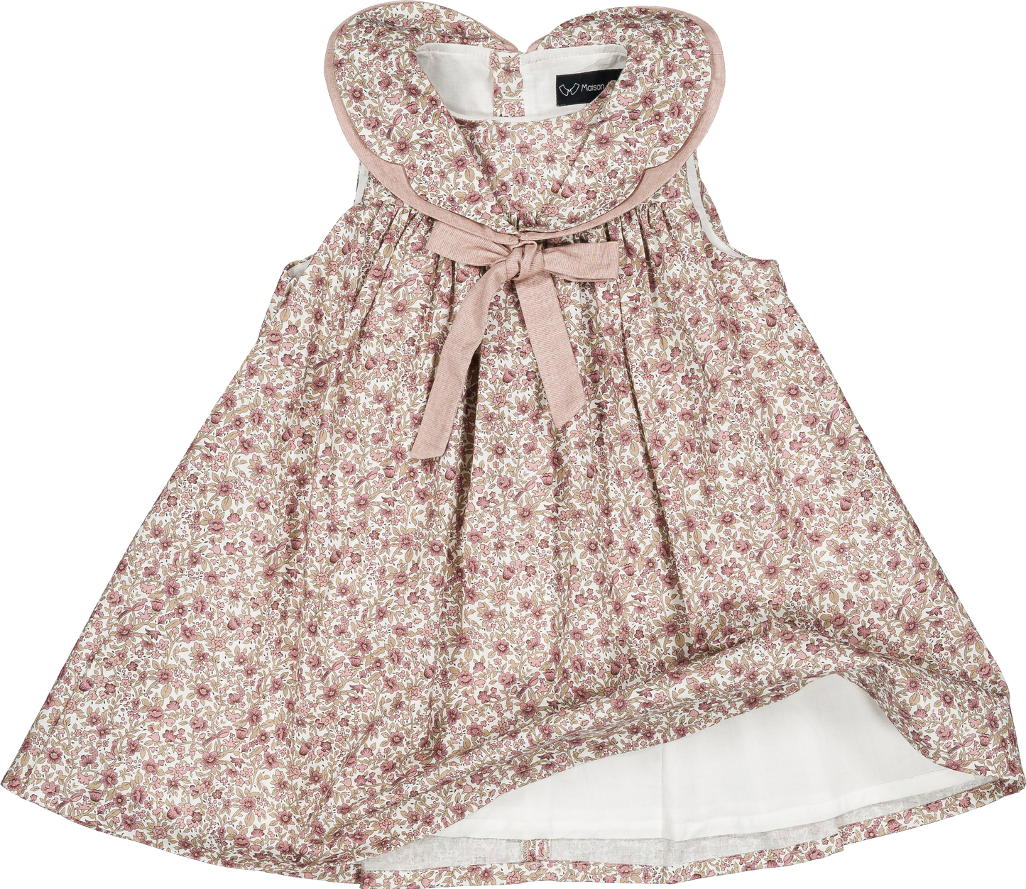 Dress GARNIER - pink flowers [Maison Marelle] (26SS)