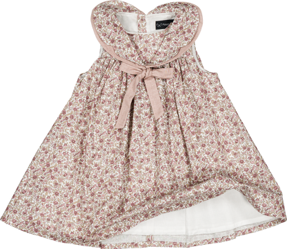 Dress GARNIER - pink flowers [Maison Marelle] (26SS)