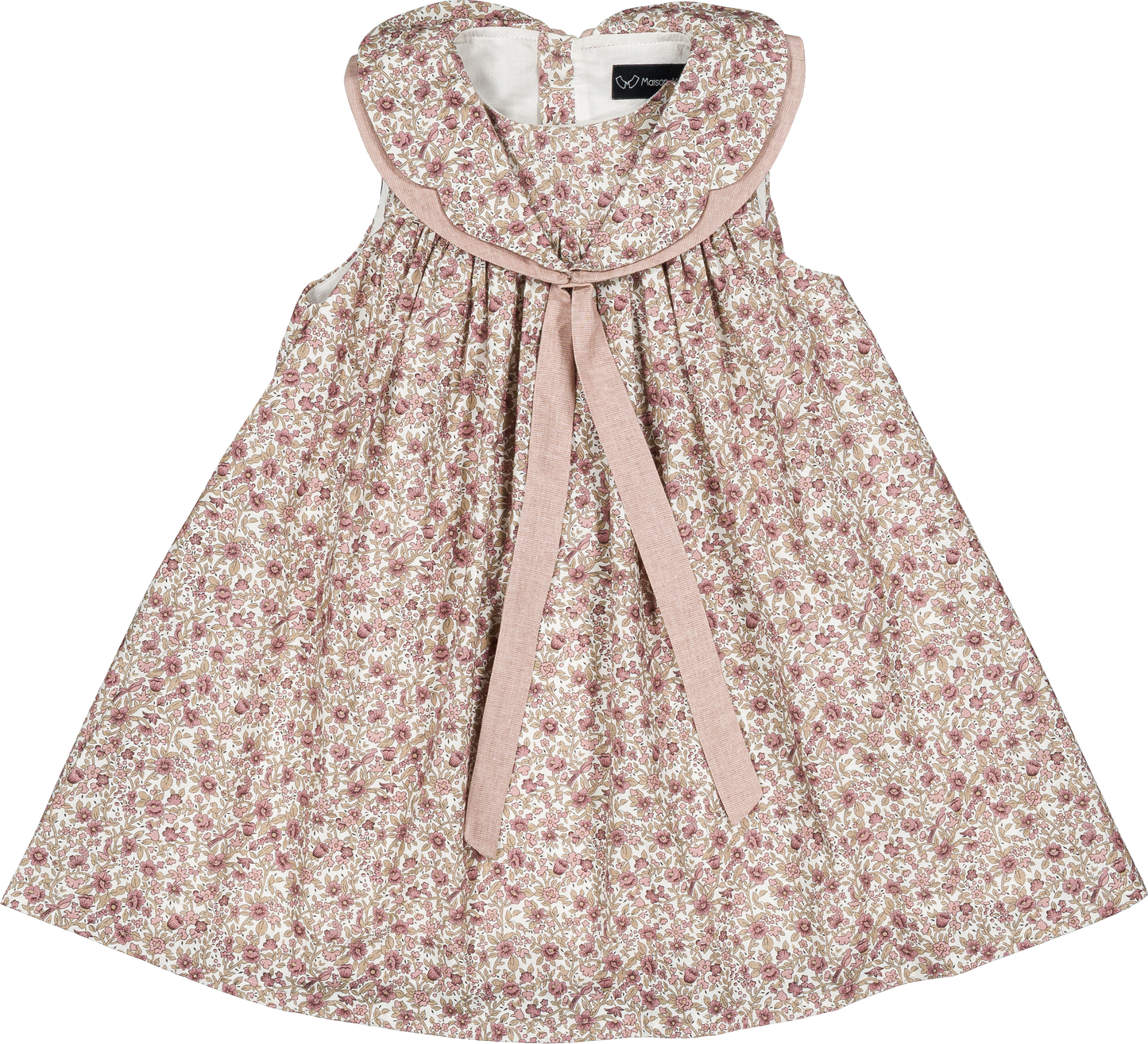 Dress GARNIER - pink flowers [Maison Marelle] (26SS)