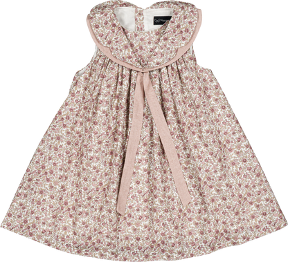Dress GARNIER - pink flowers [Maison Marelle] (26SS)