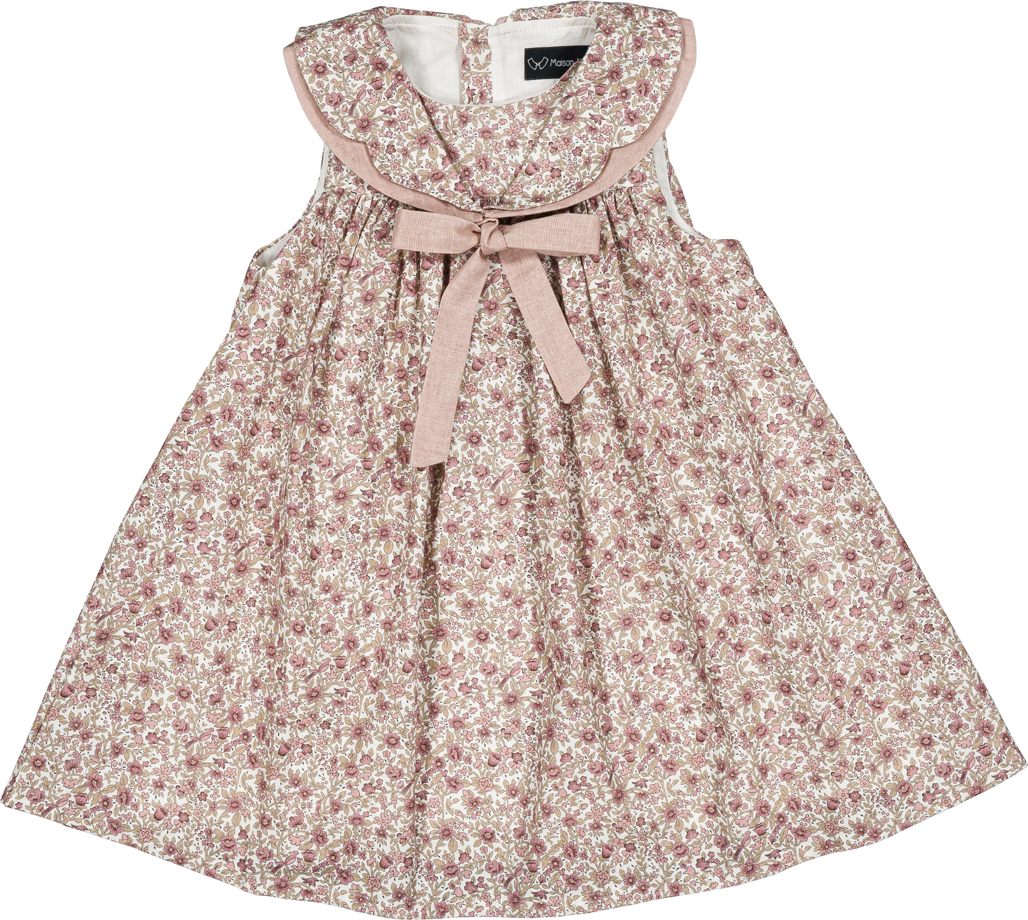Dress GARNIER - pink flowers [Maison Marelle] (26SS)
