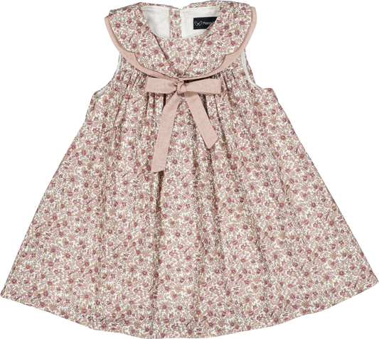 Dress GARNIER - pink flowers [Maison Marelle] (26SS)